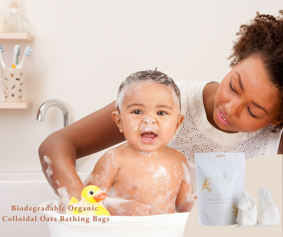 Natural Oat Bath Bags
